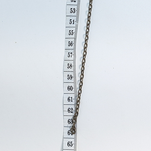 Unisex Pewter Hawk Pendant Chain Link Necklace - Picture 9 of 10